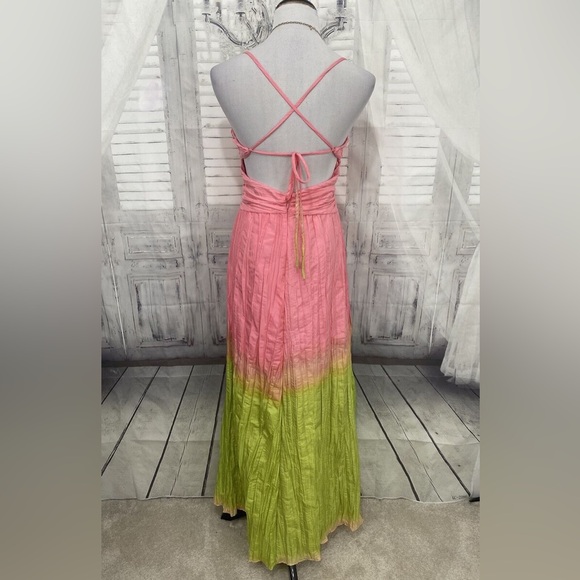 NWT ANTONIO MELANI Seraphina Ombre
Sweetheart Neck A-Line Maxi Dress Size 10, 8 - Picture 5 of 16